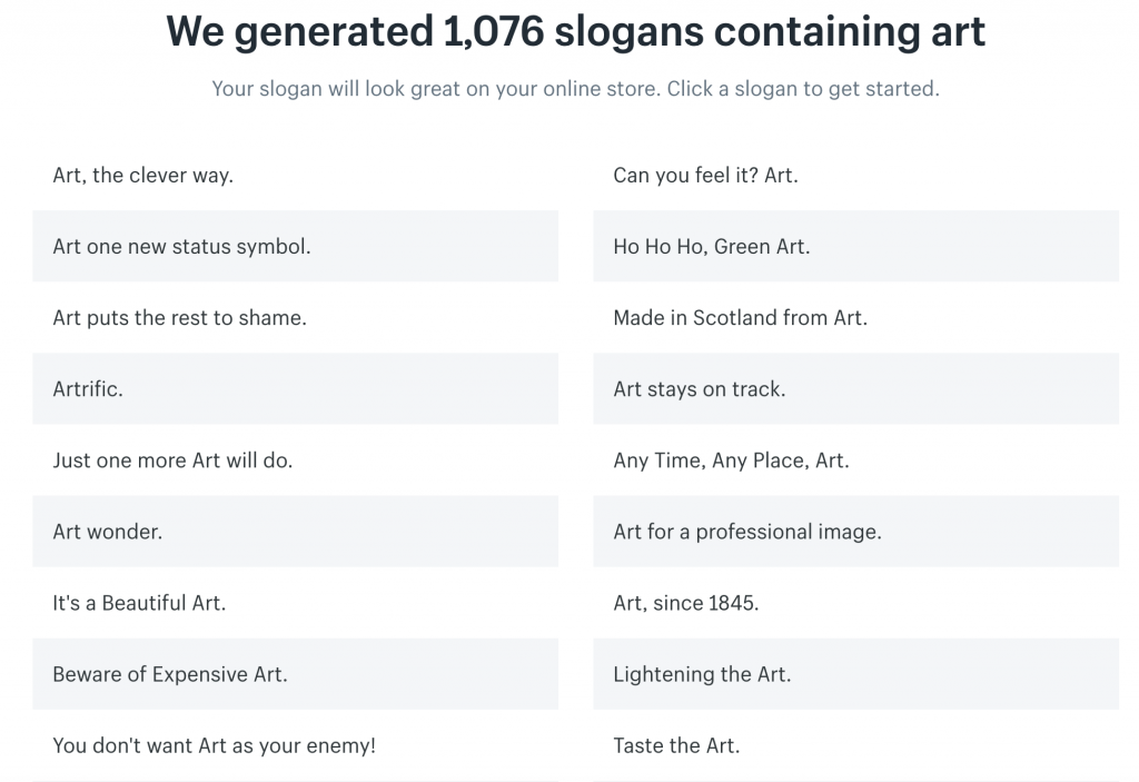 Create Slogan Examples The Best Slogan Generator for Your Brand