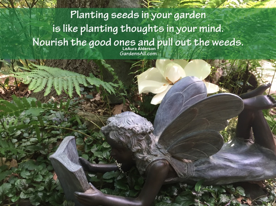 NOURISH THE GOOD
Often, creative growth fluctuates between the wild Pan spirit of spring growth, and silent solace of the slumbering winter garden.
#GardenMetaphor #ICreateDaily #GardeningMetaphor #GardenQuotes #Growth #Creatvity