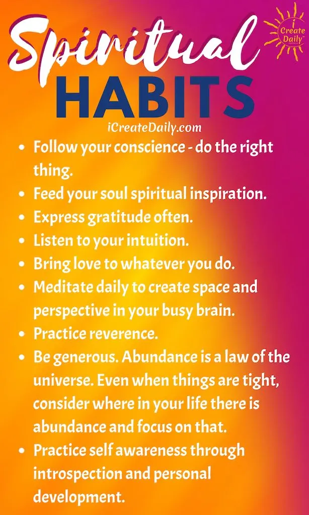 100+ Good Habits List for a Happy Life - iCreateDaily