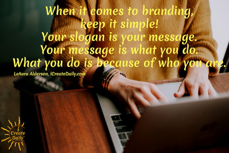 Brand Building - Keep it Simple