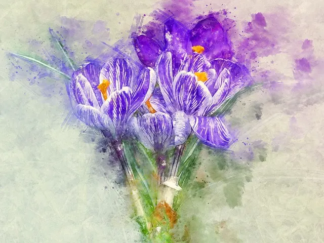 PURPLE FLOWERS ART & POEMS #PurpleFlowerArt #PurpleFlowerDrawings #PurpleFlowerPoems
