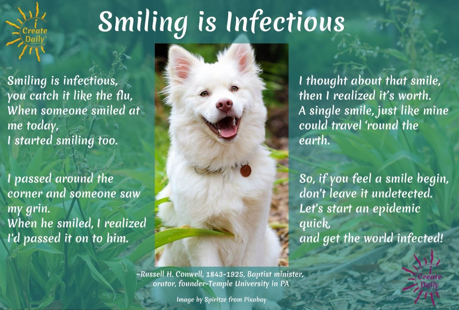 100 Reasons to Smile Today and Any Day iCreateDaily