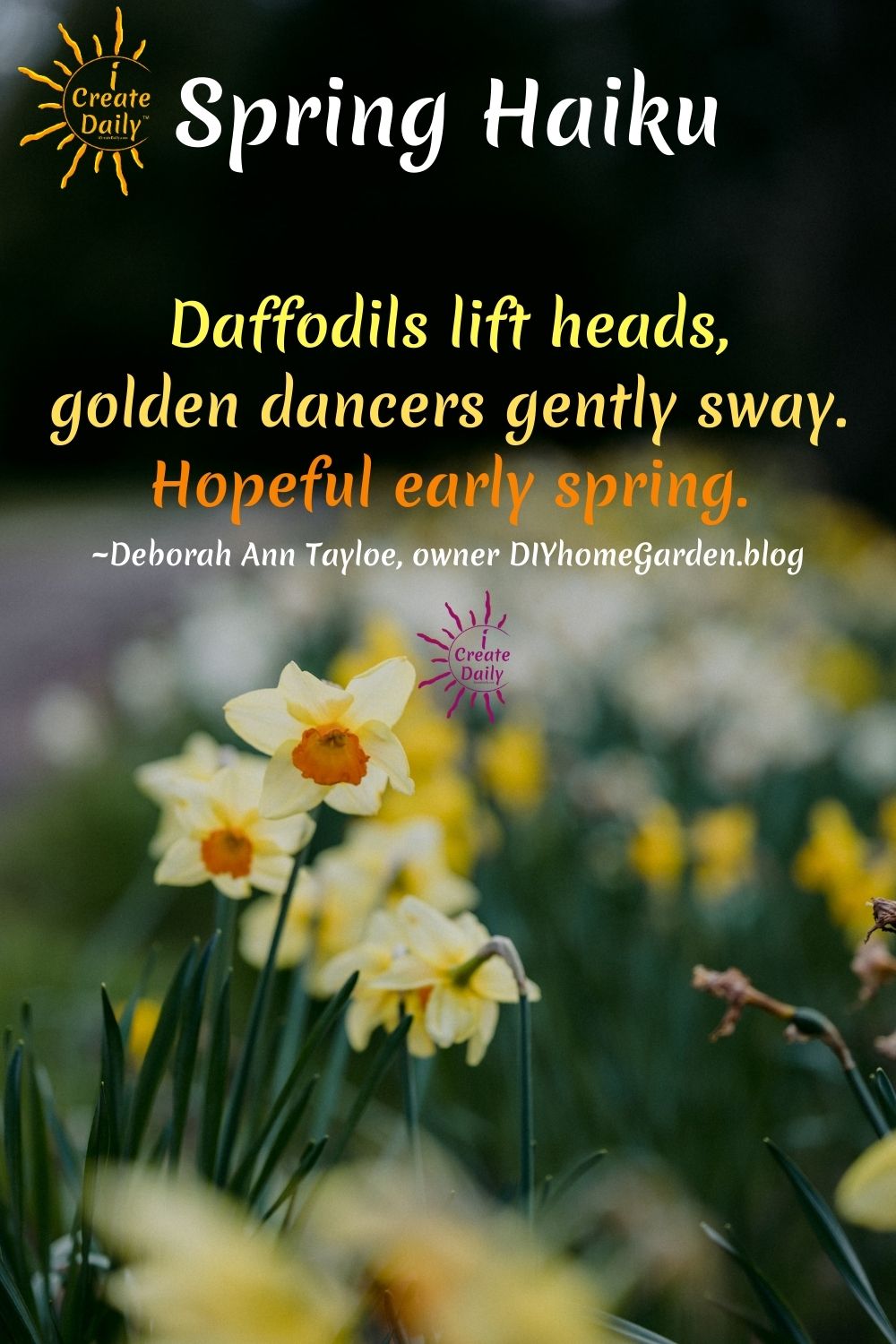 Spring Haiku Poems to Put a Spring in Your Step - iCreateDaily