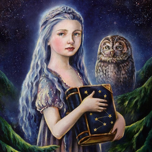 Heart of the Night by Eeva Nikunen Fantasy Art #iArtDaily